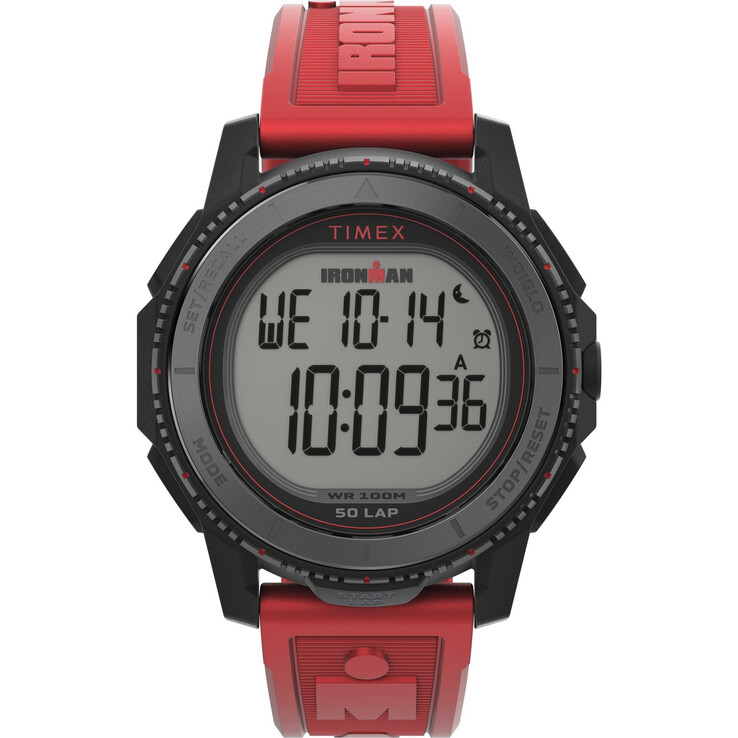 El Timex Ironman con correa roja. (Fuente de la imagen: Timex)