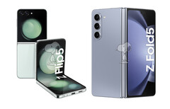 Los Galaxy Z Flip5 y Galaxy Z Fold5 estarán disponibles en múltiples opciones de color. (Fuente de la imagen: @_snoopytech_)