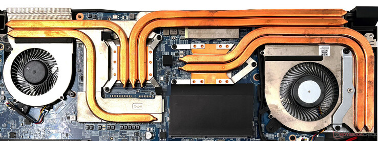 El MSI Alpha 15 ofrece dos ventiladores y seis heatpipes para la CPU y la GPU