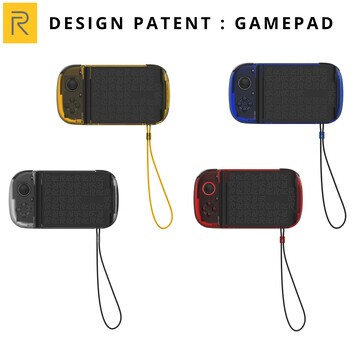 Patente de diseño de Realme Gamepad. (Fuente de la imagen: @_el_chico_técnico)
