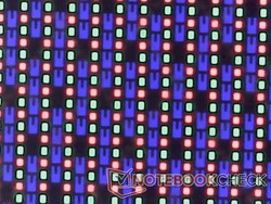 Subpíxeles OLED brillantes y nítidos sin problemas de granulado
