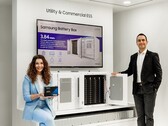 La caja de baterías de 3,84 MWh (imagen: Samsung)