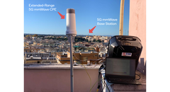 El TIM y sus socios afirman que consiguen 5G de alta velocidad en esta conexión de largo alcance. (Fuente: Qualcomm)