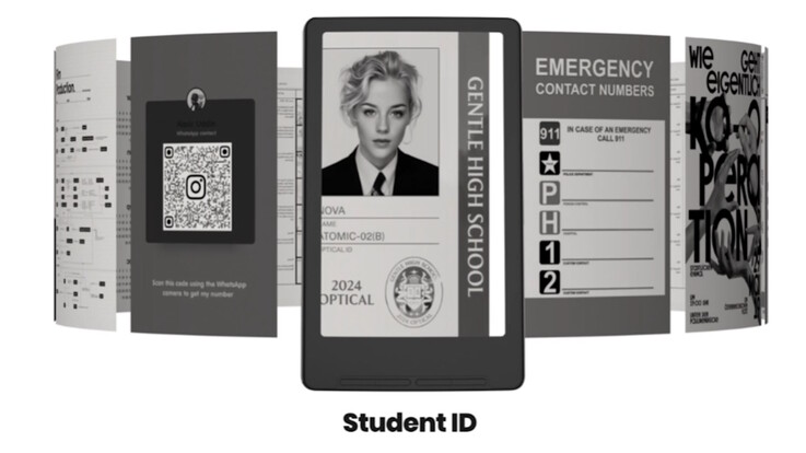 También se pueden mostrar las tarjetas de embarque. (Fuente de la imagen: Xteink)