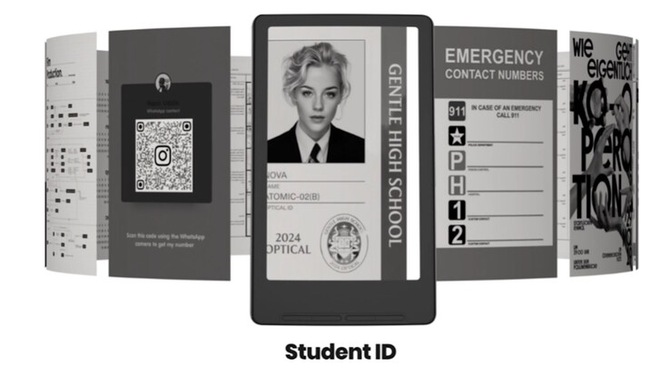 También se pueden mostrar las tarjetas de embarque. (Fuente de la imagen: Xteink)