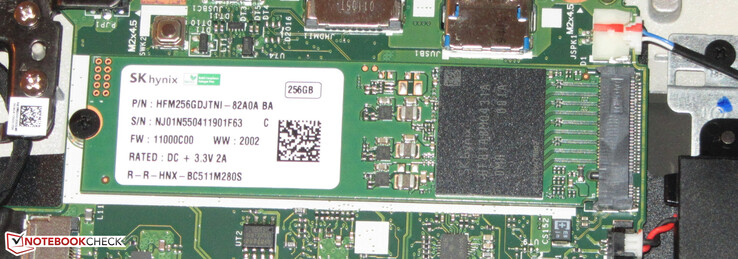 SSD NVMe como dispositivo de almacenamiento del sistema