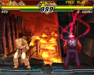 Una captura de pantalla de Capcom vs. SNK 2 (fuente de la imagen: The Fighters Generation)