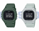 De izquierda a derecha (en la imagen), la Casio W218H-3BV y la Casio W218H-8BV. (Fuente de la imagen: Casio)