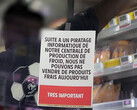 Aviso de ciberataque en un supermercado francés