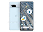 El Pixel 7a sería el primer smartphone de gama media de Google compatible con el desbloqueo facial. (Fuente de la imagen: OnLeaks y MySmartPrice)