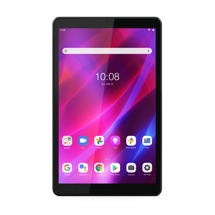 Frontal del Lenovo Tab M8 (imagen vía Lenovo)