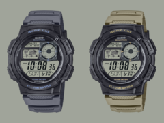 Casio ha lanzado en EE.UU. los relojes AE1000W-5AV y AE1000W-8AV (en la imagen). (Fuente de la imagen: Casio)