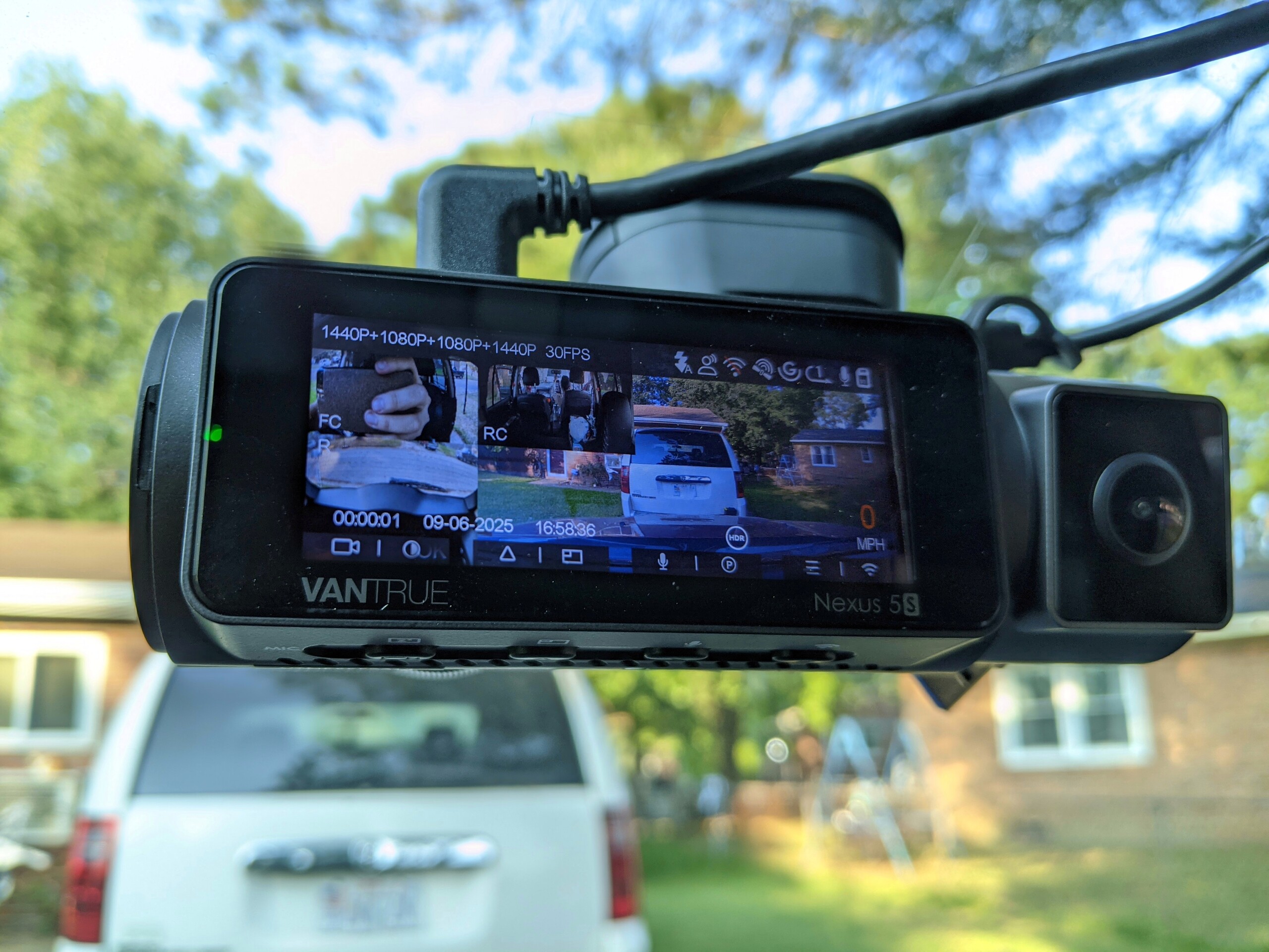 Vantrue Nexus 5S en acción