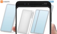 La nueva patente demuestra que Xiaomi no se ha olvidado de los teléfonos deslizantes como el Mi Mix 3. (Fuente de la imagen: Xiaomi/LetsGoDigital/Wccftech - editado)