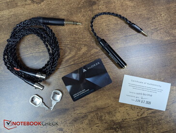 Cable, adaptador y certificado