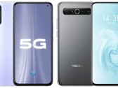 El iQOO 3 y el Meizu 17 Pro han sido elogiados por su relación calidad-precio. (Fuente de la imagen: iQOO/Meizu - editado)