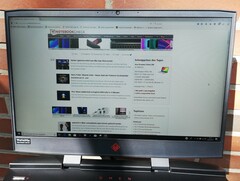 Uso del HP Omen 15-dc1303ng en el exterior