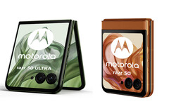 El Razr 50 y el Razr 50 Ultra tienen un aspecto excesivamente similar. (Fuente de la imagen: @evleaks - editado)