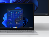 La actualización de febrero de Windows 11 trae varias mejoras en la barra de tareas. (Fuente de la imagen: Microsoft)