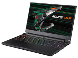 El Aorus 15P XC (8DE2430SH), unidad de prueba proporcionada por Gigabyte Alemania