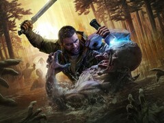 Dying Light: La Bestia, captura de pantalla en la que aparece el protagonista matando a un zombi. (Fuente de la imagen: Techland)