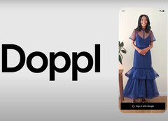 La aplicación Doppl de Google Labs permite a los usuarios probarse ropa en realidad virtual utilizando cualquier smartphone. (Fuente de la imagen: Google Labs)