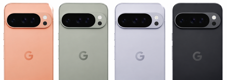 Google Pixel 11 Pro y Pixel 11 Pro XL en las variantes de color Canyon, Olive, Fog y Obsidian