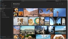 La aplicación Fotos de Microsoft con soporte para Fotos de iCloud en Windows 11 (Fuente: Microsoft)