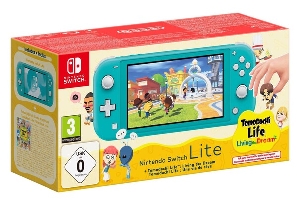 El nuevo pack de Nintendo Switch Lite estará disponible en Europa a finales de octubre.