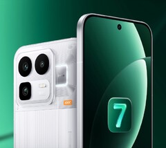 El Realme Neo 8 tiene un panel trasero parcialmente transparente (Fuente de la imagen: Realme)