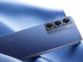 El Realme P3x 5G tiene un diseño moderno con un marco plano y una parte trasera opcional con textura de cuero. (Fuente de la imagen: Realme)