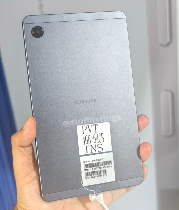 La Galaxy Tab A11. (Fuente de la imagen: vía Mukul Sharma)