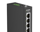 El DIS-100E-05 ofrece cuatro puertos Fast Ethernet