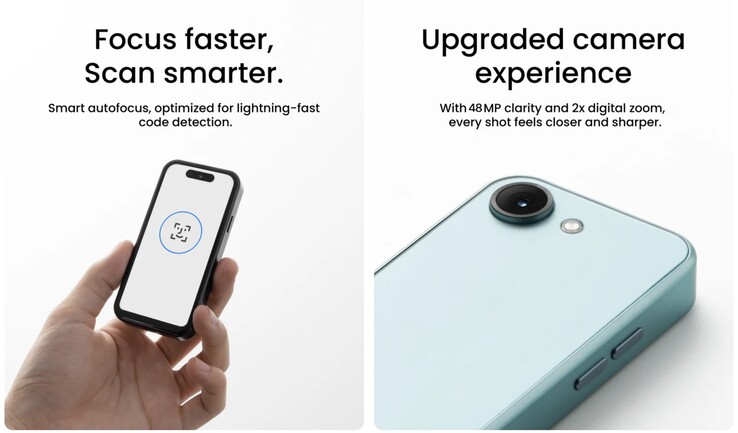 El smartphone Bluefox NX1 de 4 pulgadas cuenta con una cámara trasera de 48 MP. (Fuente de la imagen: Bluefox)
