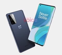 El OnePlus 9 Pro probablemente se parecerá mucho a esto. (Fuente de la imagen: OnLeaks)