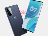 El OnePlus 9 Pro probablemente se parecerá mucho a esto. (Fuente de la imagen: OnLeaks)