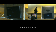 El televisor Displace muestra su nueva función de seguridad. (Fuente: Displace)