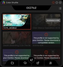 Aplicación Color Shuttle