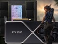 La Apple M1 Ultra compitió con la RTX 3090 en un benchmark sintético y en una prueba de juego. (Fuente de la imagen: Apple/Nvidia/Square Enix - editado)