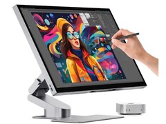 Alogic Aspekt Touch 32: Es posible utilizar el lápiz. (Fuente de la imagen: Alogic)