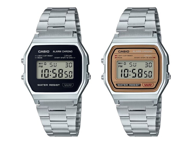 Los relojes Casio Vintage A158WEA-1 y A158WEA-9