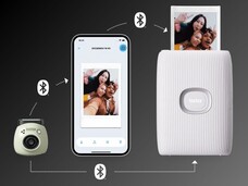 Los dos modos de impresión de la Instax Pal (Fuente de la imagen: Fujifilm)