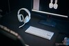 Cascos telefónicos inalámbricos para juegos Logitech G522 blancos con configuración