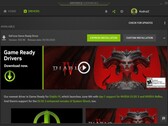 Nvidia GeForce Game Ready Driver 535.98 notificación en GeForce Experiencia (Fuente: Propia)