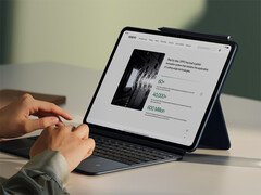 Esta rumoreada tableta compacta podría lanzarse a principios de 2026. En la imagen: la Pad 3 Pro. (Fuente de la imagen: Oppo)