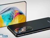 Render conceptual del Huawei P50 Pro. (Fuente: LetsGoDigital)