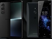 El Sony Xperia 1 V tiene un característico diseño de bordes rectos, pero el futuro podría ser más curvo como el XZ2 de 2018. (Fuente de la imagen: Sony/Unsplash - editado)