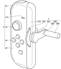 Una patente de Nintendo recientemente publicada añade la funcionalidad de manivela y una especie de rueda mecánica al Joy-Con Swtich2 (Fuente de la imagen: Nintendo / OMPI)