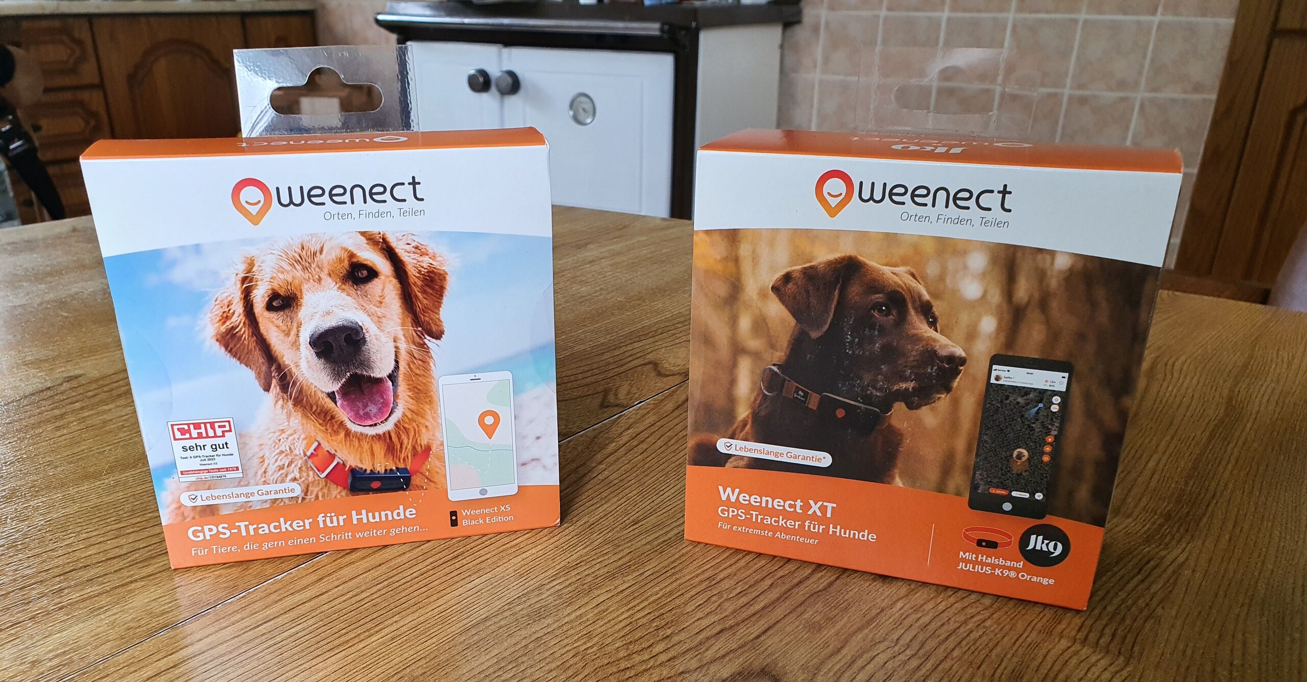 Rastreadores gps para mascotas Weenect XS y Weenect XT