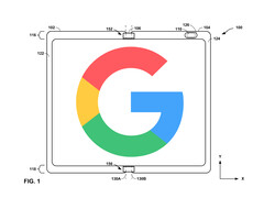 El primer smartphone plegable de Google podría contar con una innovadora cámara interior. (Fuente de la imagen: OMPI - editado)